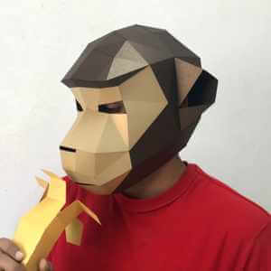Máscara de mono